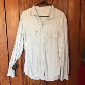 American eagle super soft button up